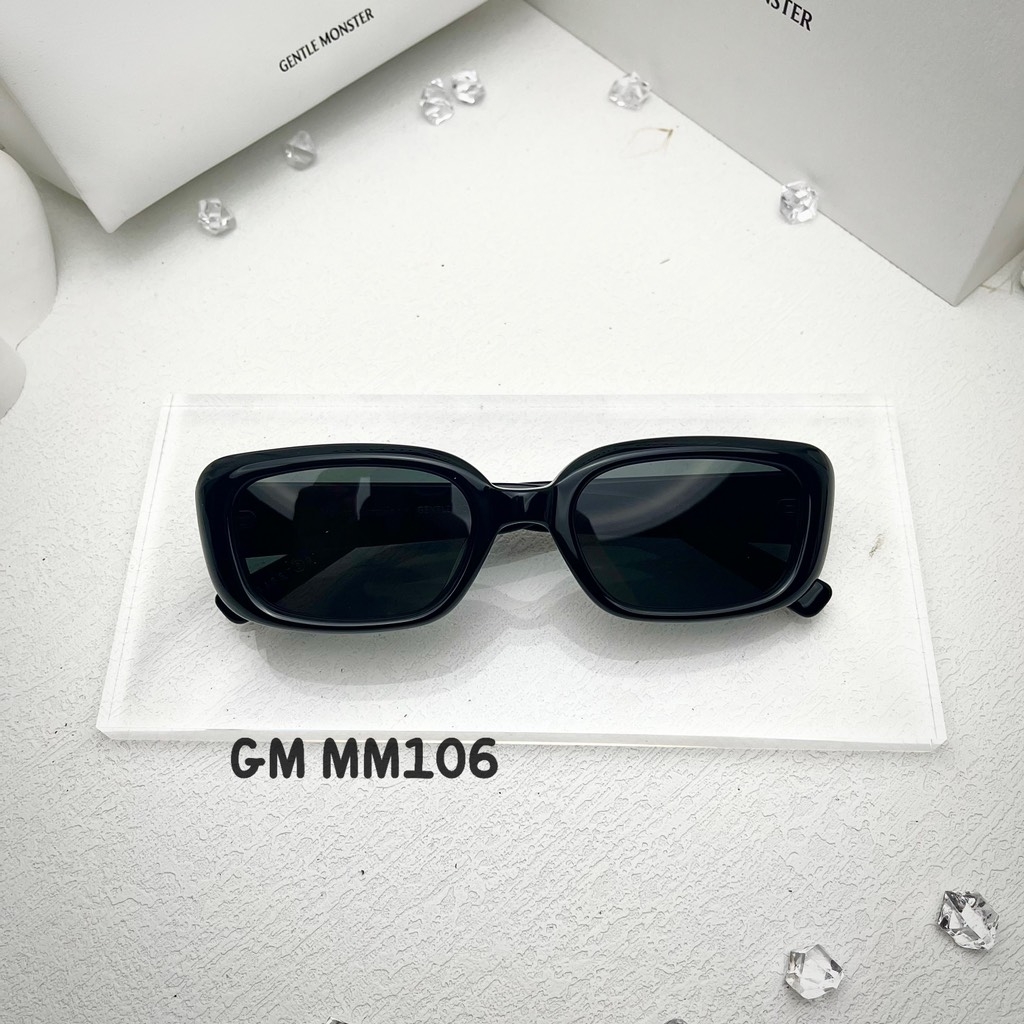Kính Mát Gentle Monster Maison Margiela 106 Màu Đen