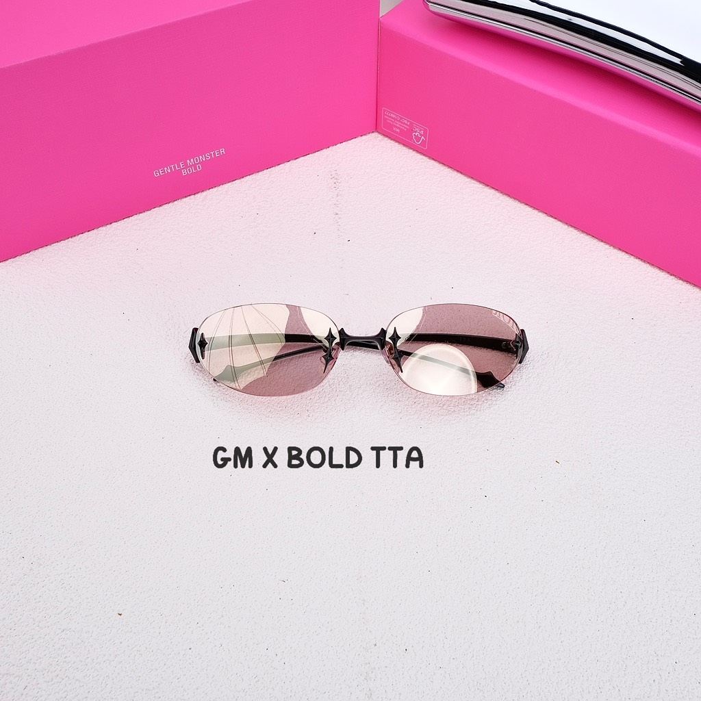 Kính Mát Gentle Monster X Bold TTA Màu Hồng