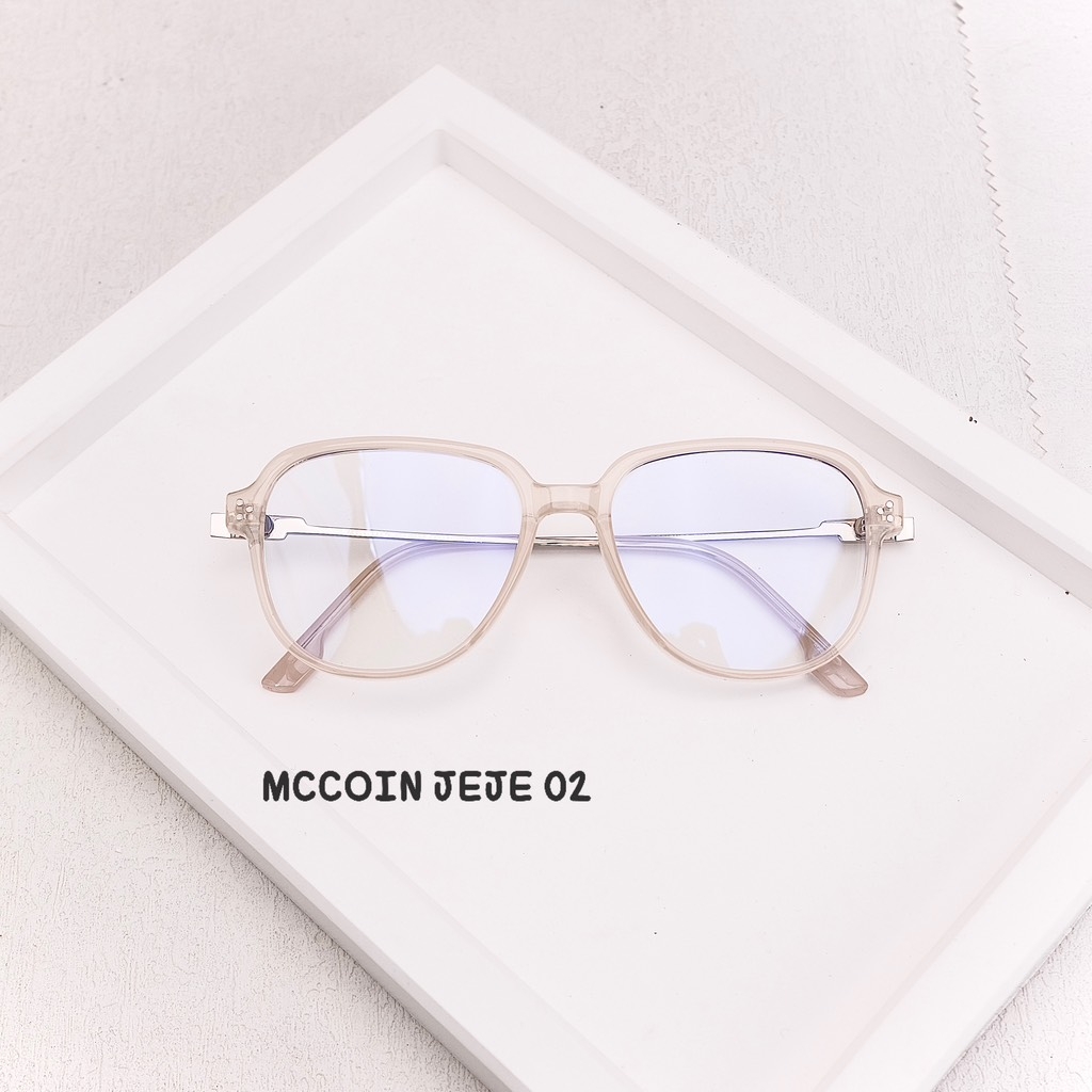Kính Mát Mccoin Jeje 02 Màu Trắng
