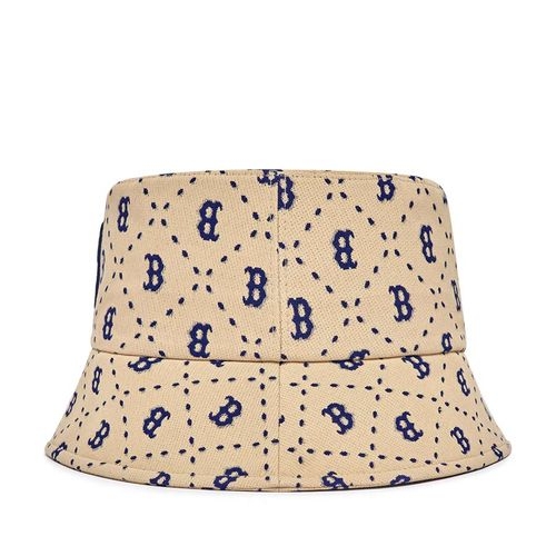 Mũ MLB Bucket Dia Logo Chữ B 3AHTM023N-43SAL Màu Be