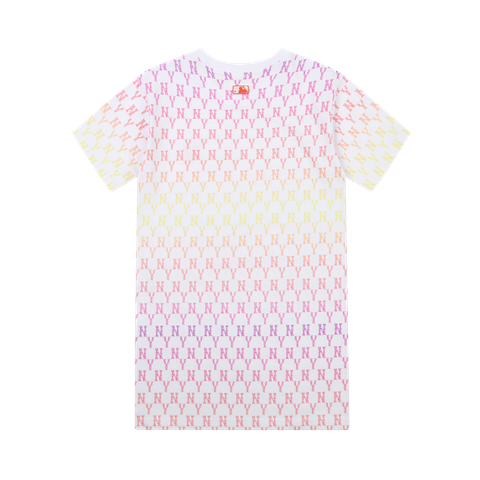 Váy MLB Monogram Loang 31OP13131-50R Màu Trắng
