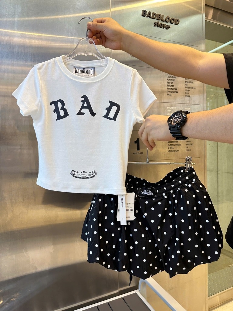Quần badblood chấm bi
