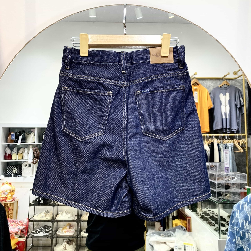 Quần Short Bò Whoau WHTJB2501F Màu Xanh