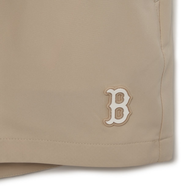 Quần Short MLB Logo Chữ B 3FSMB0133-43BGL Màu Be