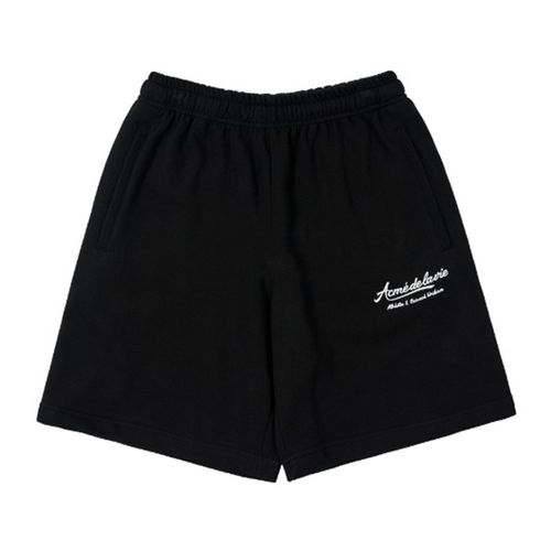 Quần Short ADLV Logo Bóng Màu Đen