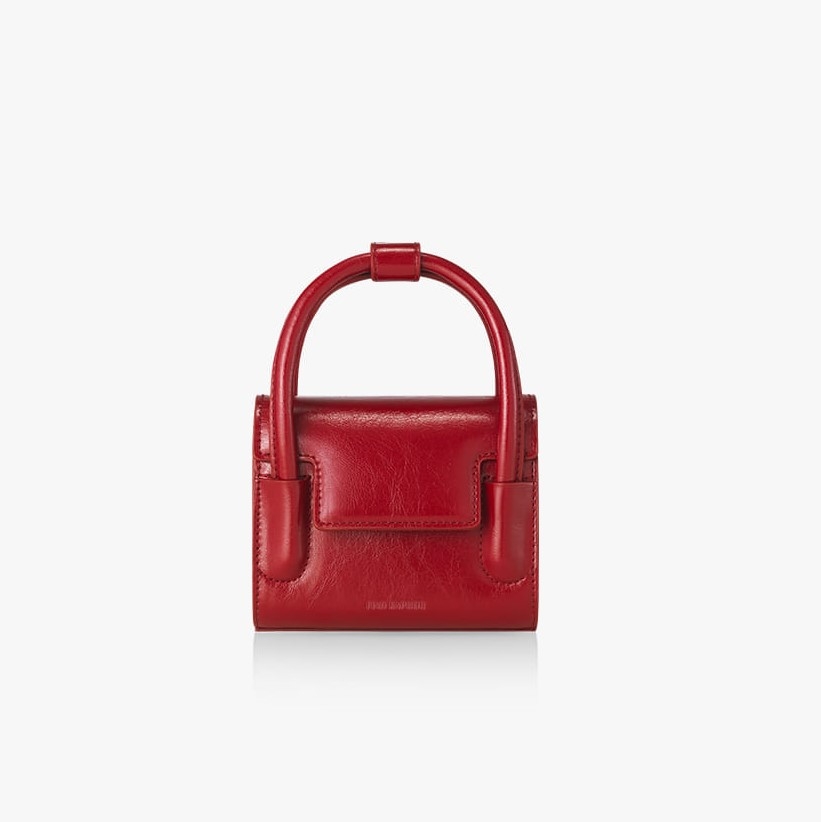 Túi Đeo Chéo Find Kapoor Mini Marty Crinkled Màu Đỏ