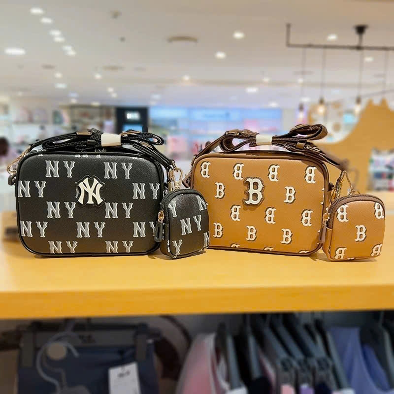 Túi Đeo Chéo MLB Monogram Mã 7ACRMD14N Kid Size 18cm