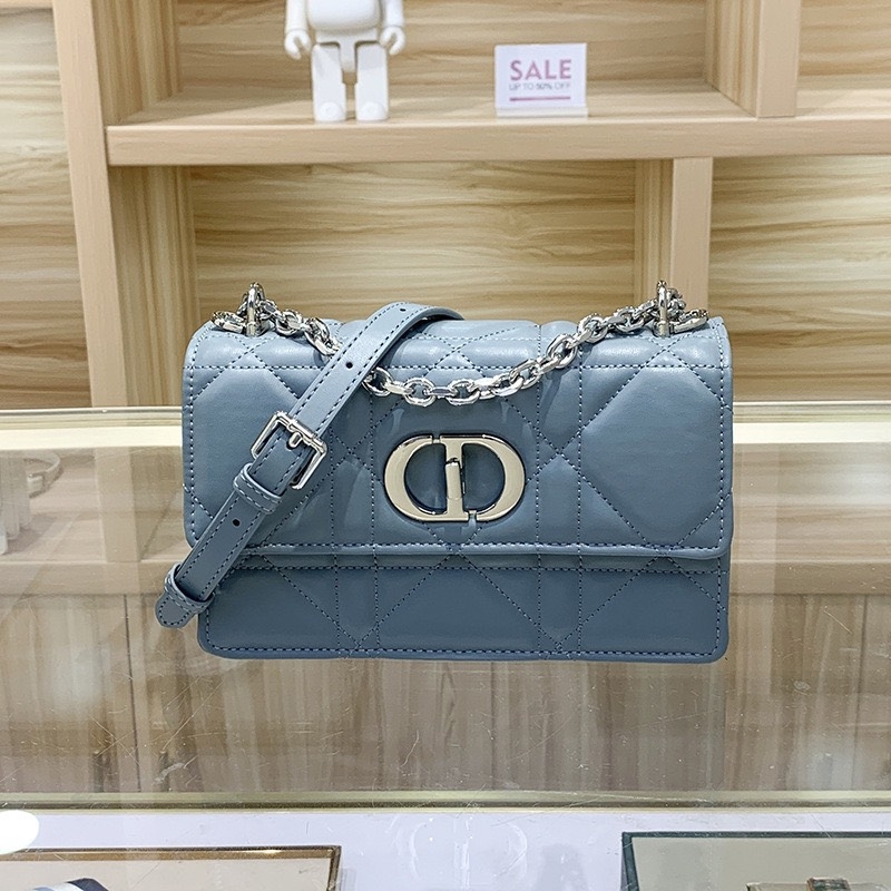 Túi Đeo Vai Dior Miss Caro Bản Remake Hàn Da Bê Size 21cm