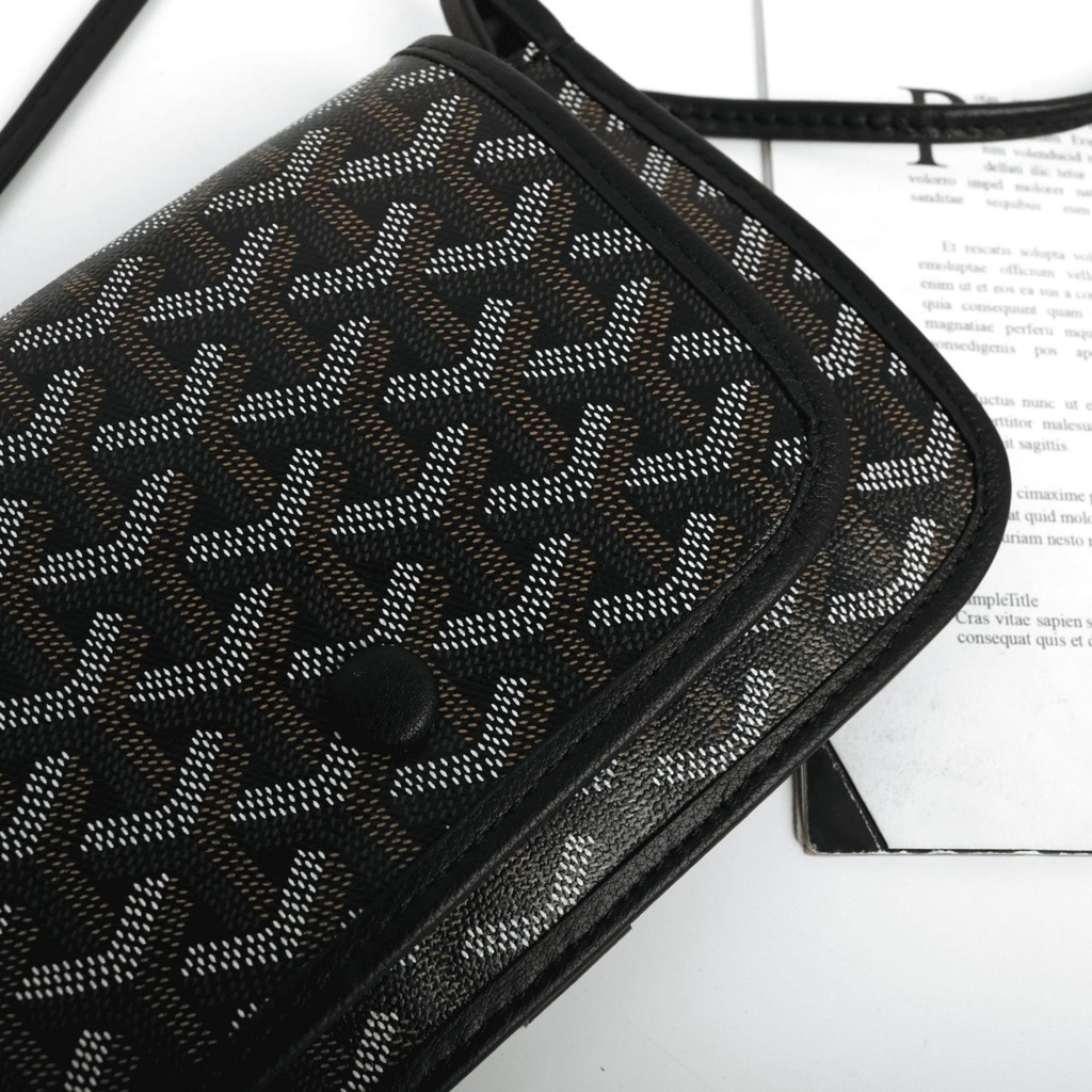 Túi Đeo Vai Goyard Plumet Wallet Remake Korea Size 21cm