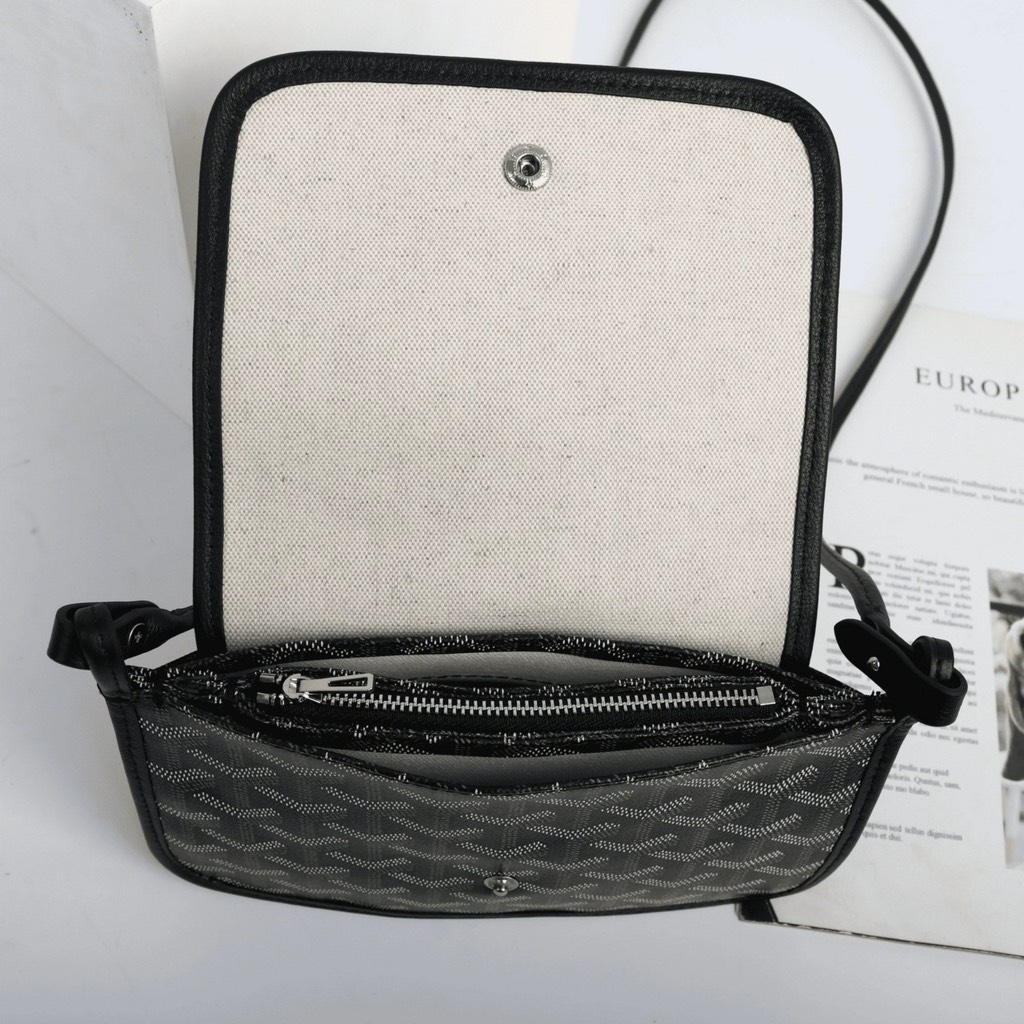 Túi Đeo Vai Goyard Plumet Wallet Remake Korea Size 21cm