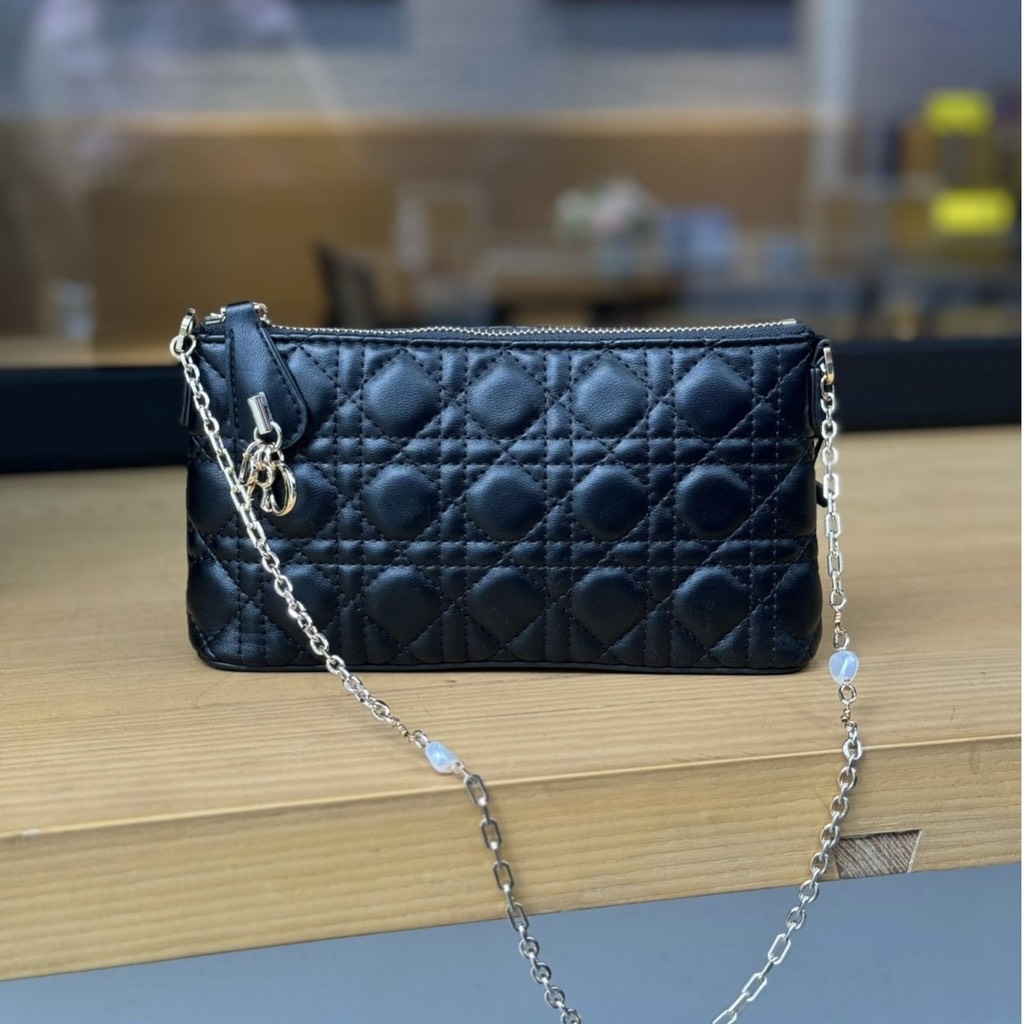 Túi Đeo Vai Miss Dior Da bê Size 21cm Bản Remake Korea