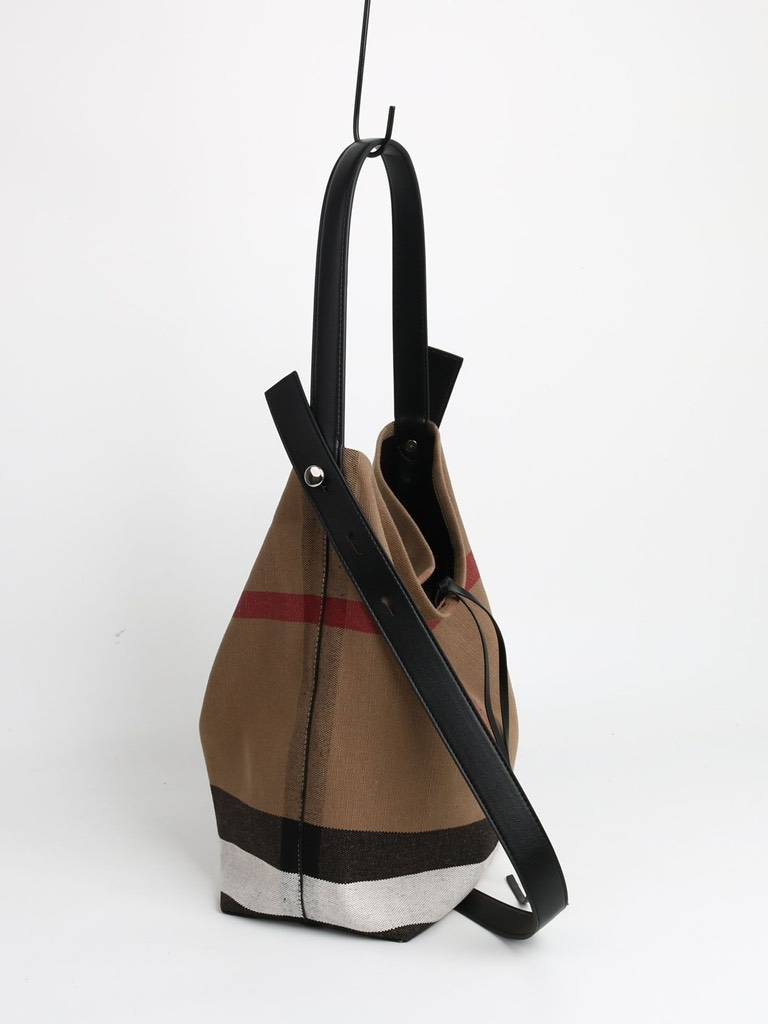 Túi Hobo Burberry Remake Korea Canvas