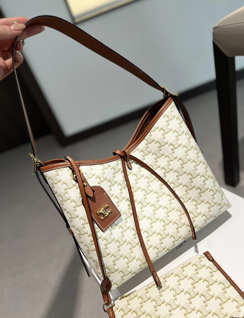 Túi Xách Celine Hobo Remake Hàn Da Bò Size 30cm
