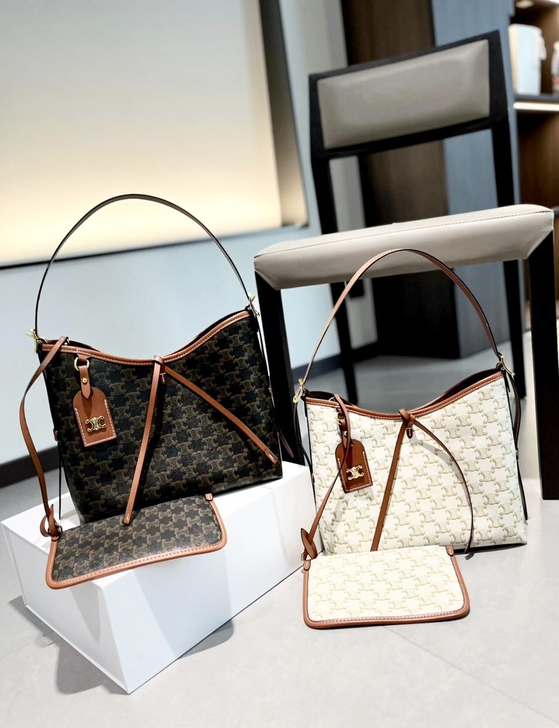 Túi Xách Celine Hobo Remake Hàn Da Bò Size 30cm