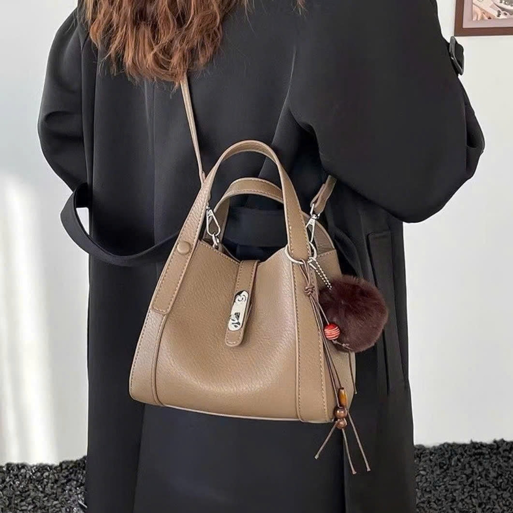 Túi Mini Tote Bag Oscar Korea Da Bò Togo Size 23cm