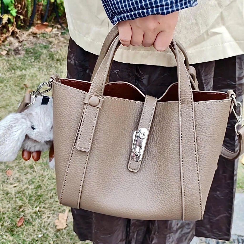 Túi Mini Tote Bag Oscar Korea Da Bò Togo Size 23cm