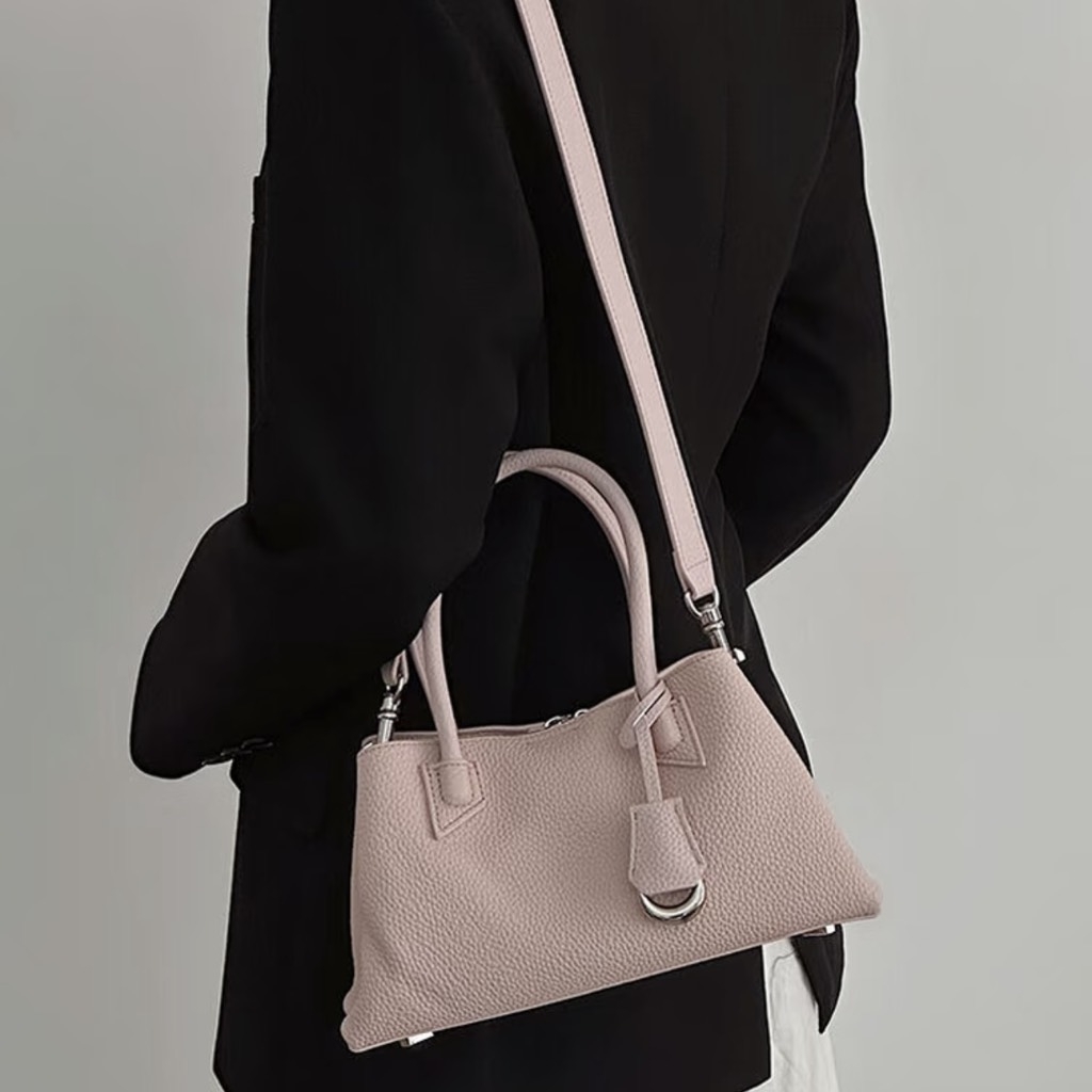Túi Tote Bag Thiết Kế Hàn 2026 Da Bò Togo Size 27cm