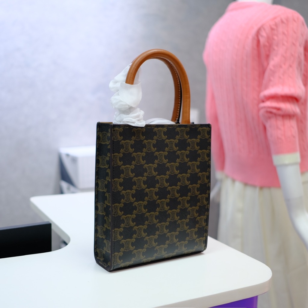 Túi Tote Celine Remake Hàn Màu Canvas