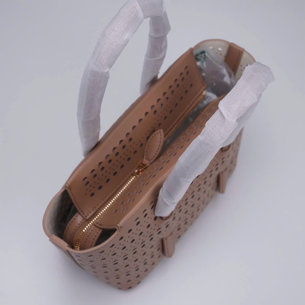 Túi Tote Loewe Bản Hàn Sz 20cm Da Bò Màu Nâu