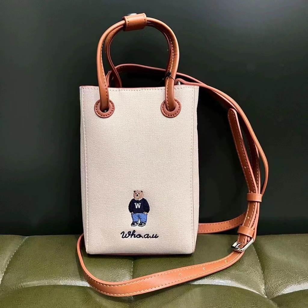 Túi Tote Nữ WHOAU WHBG3812A-IVORY Màu Ivory