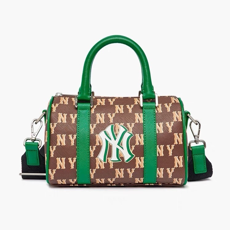 Túi Trống MLB Dia Logo NY 3ABWS023N-50BRD Màu Xanh Nâu