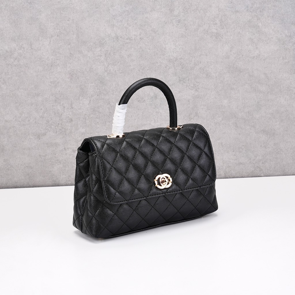 Túi Xách Chanel Coco 9.5 Bản Hàn Da Caviar Size 25 cm
