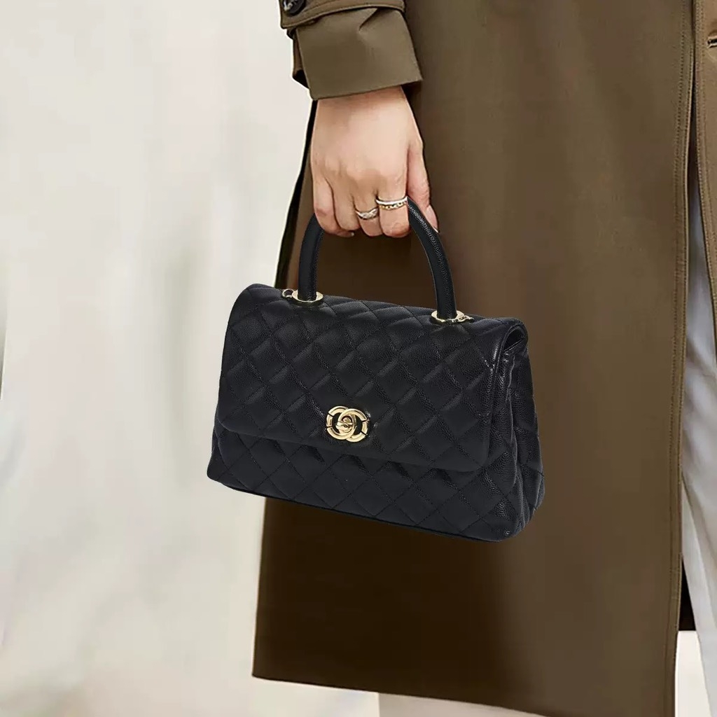 Túi Xách Chanel Coco 9.5 Bản Hàn Da Caviar Size 25 cm