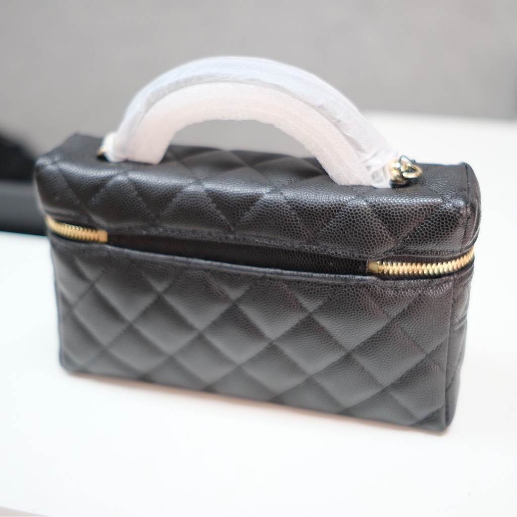 Túi Xách Chanel Flap Bag Remake Korea Màu Đen