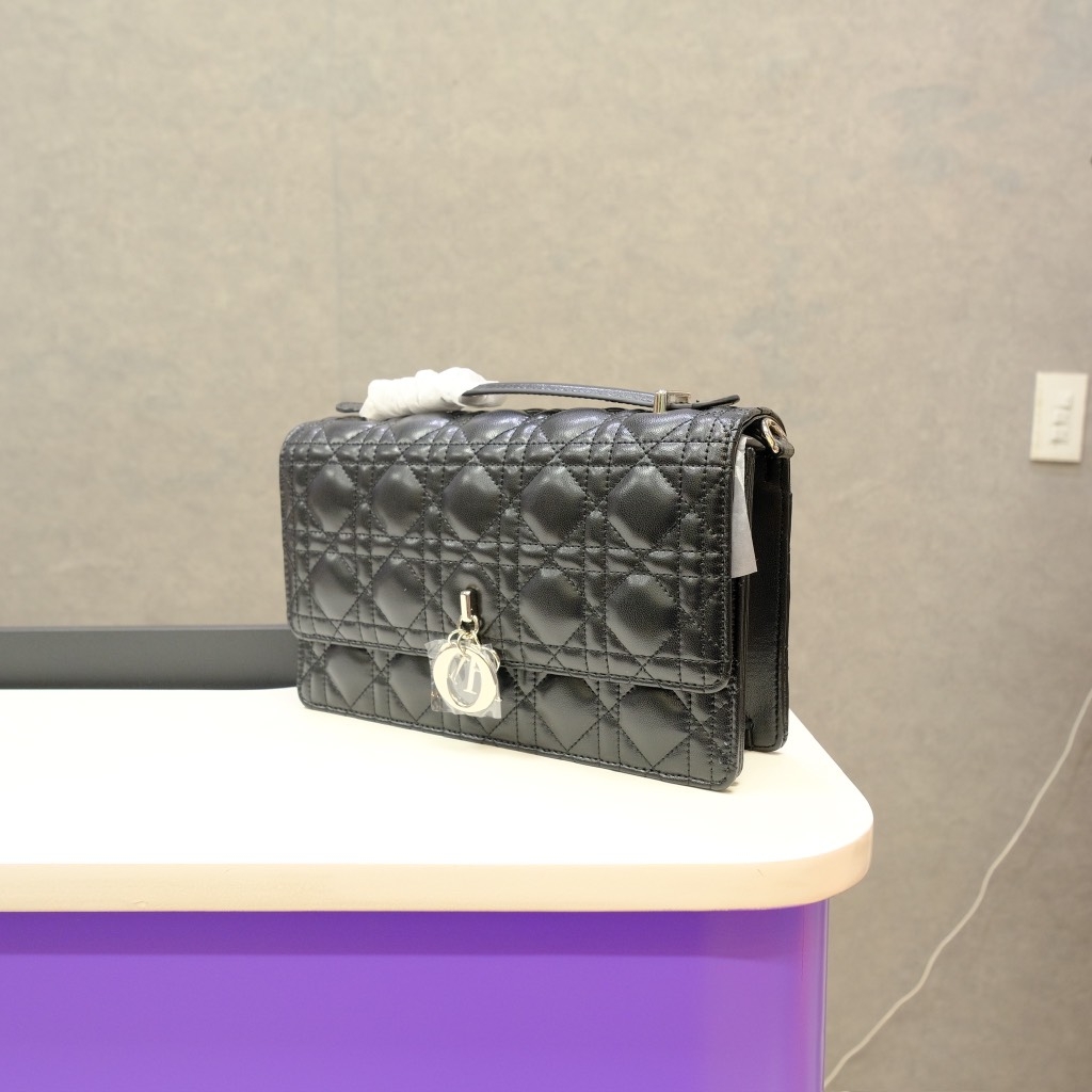 Túi Xách Dior Miss Top Handle Remake Hàn Da Cừu 22cm