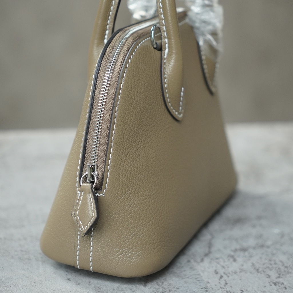 Túi Xách Hermes Bolide Mini Da Bò 18cm