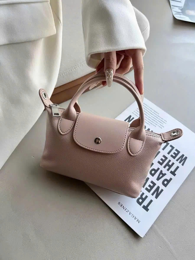 Túi Xách Longchamp Bản Hàn Da Bò 20cm