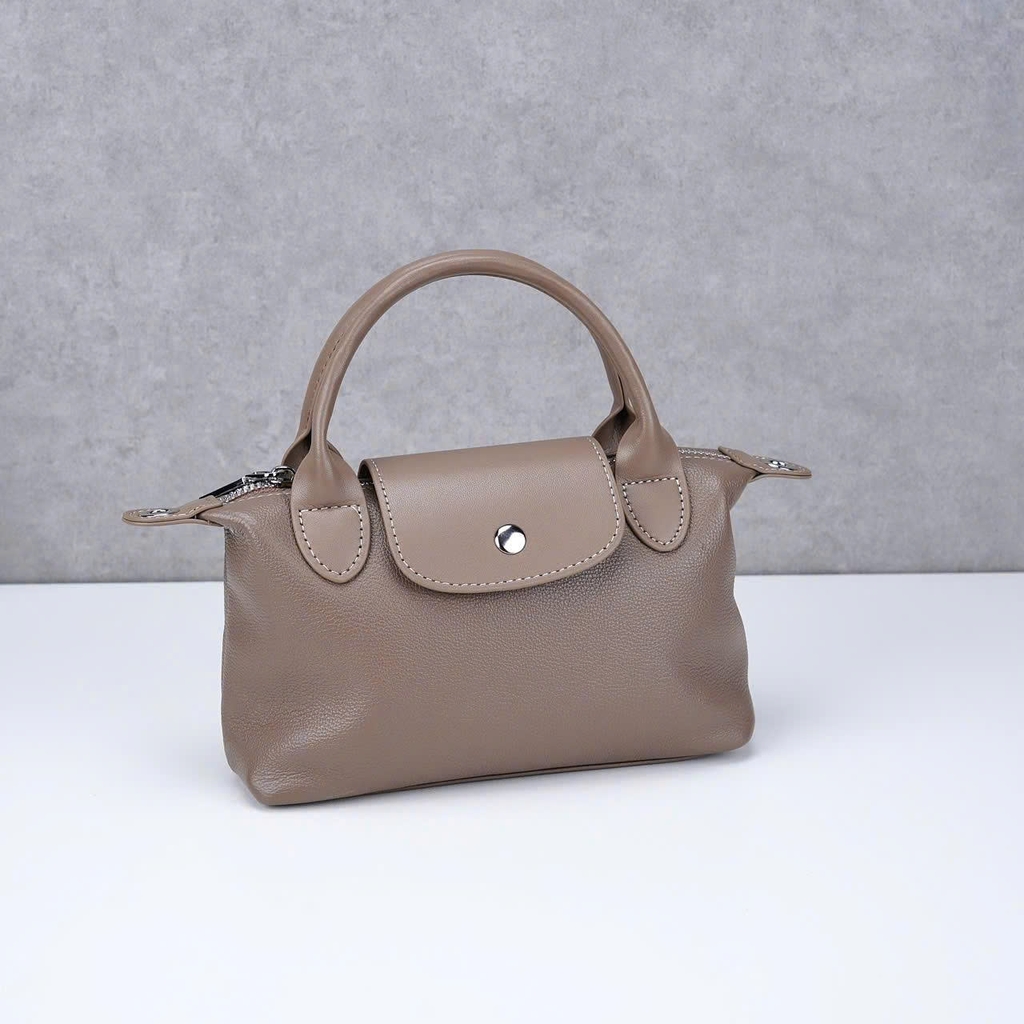 Túi Xách Longchamp Bản Hàn Da Bò 20cm