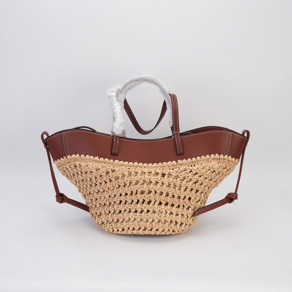 Túi Xách Polene Raffia Cyme Bản Hàn Chất Cói