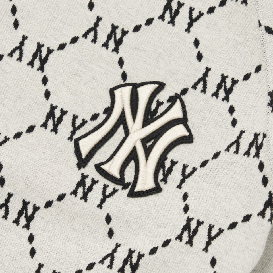 Váy MLB Monogram Slim Logo NY 3FOPM0124-50CRS Màu Xám