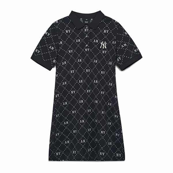 Váy MLB Monogram One Piece 3FOPM0533-50BKS Màu Đen