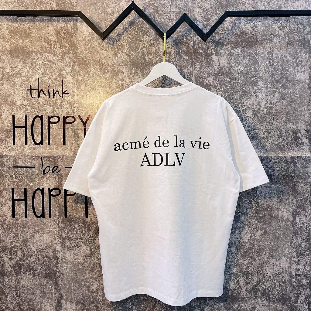Áo Phông ADLV Baby Face Bé Bôi Sơn Màu Trắng