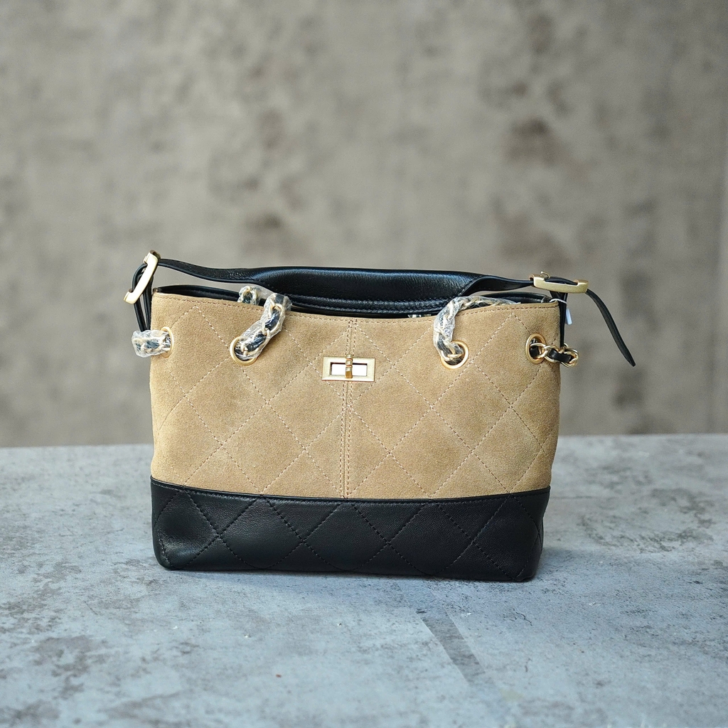 Túi Chanel Shopping Bag Bản Hàn Size 23cm Màu Đen