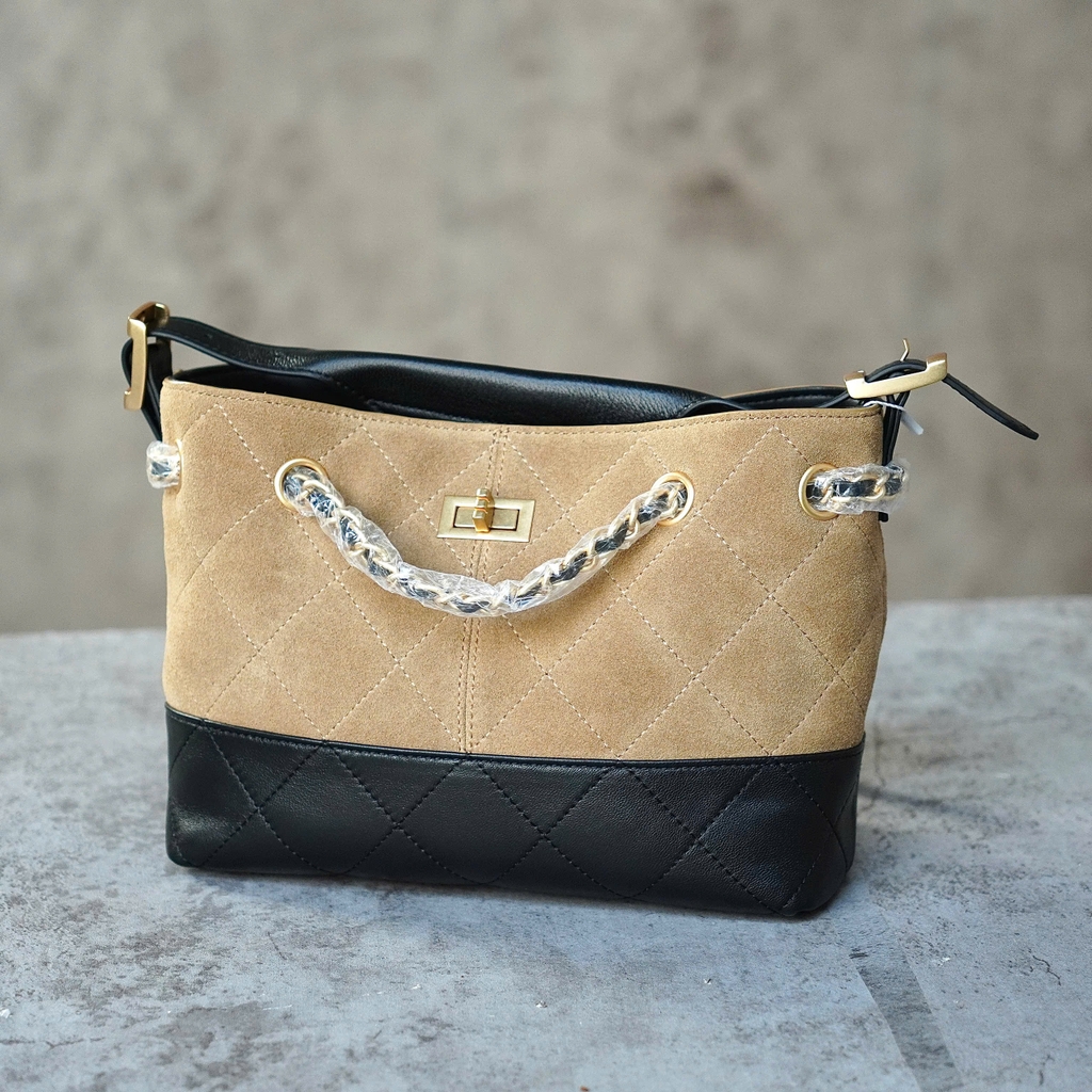 Túi Chanel Shopping Bag Bản Hàn Size 23cm Màu Đen