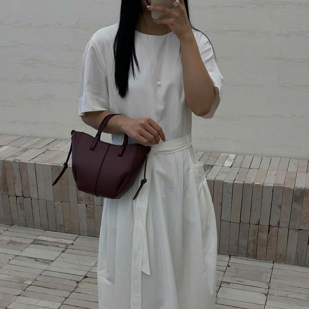Túi PL Cyme Bản Hàn Da Bò 2026 Size Mini