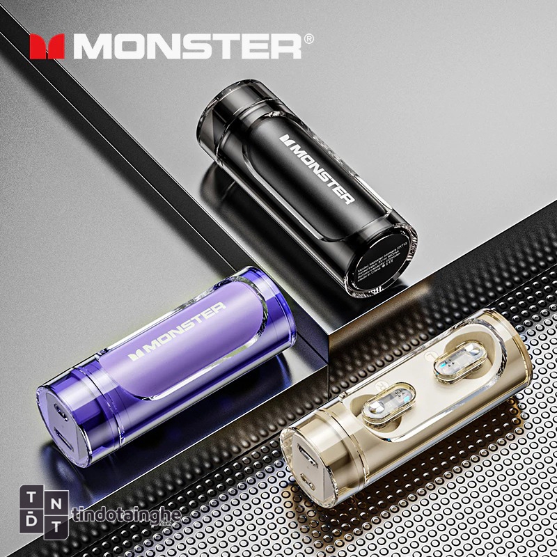 Tai nghe Bluetooth TWS Monster Airmars XKT13 | NEW - Gamemode, HiFi Sound Quality, Bluetooth 5.3