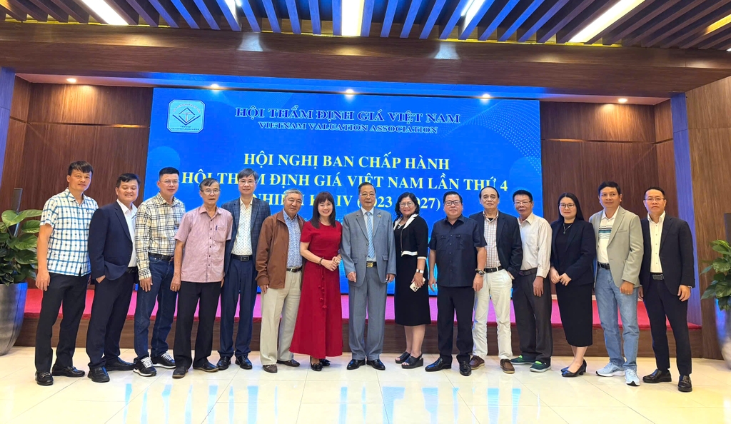 Thông báo kết quả Hội nghị Ban Chấp hành Hội Thẩm định giá Việt Nam kỳ họp lần thứ IV- Nhiệm kỳ IV (2023-2027)