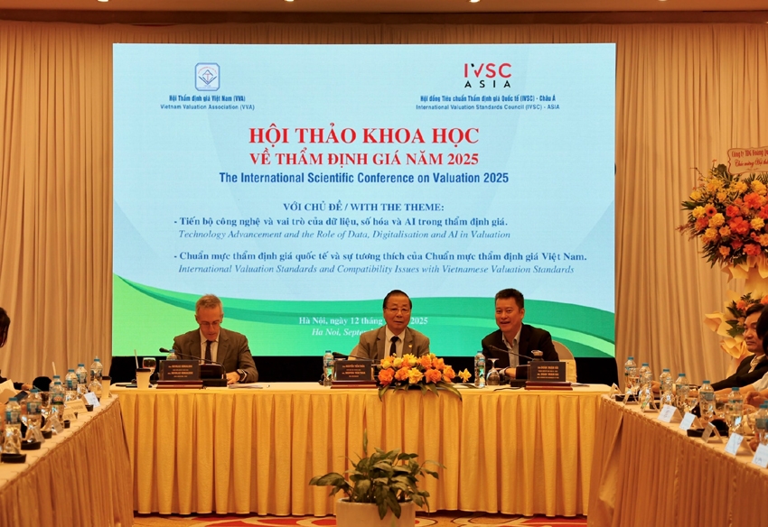 Đang diễn ra Hội thảo khoa học quốc tế về thẩm định giá năm 2025
