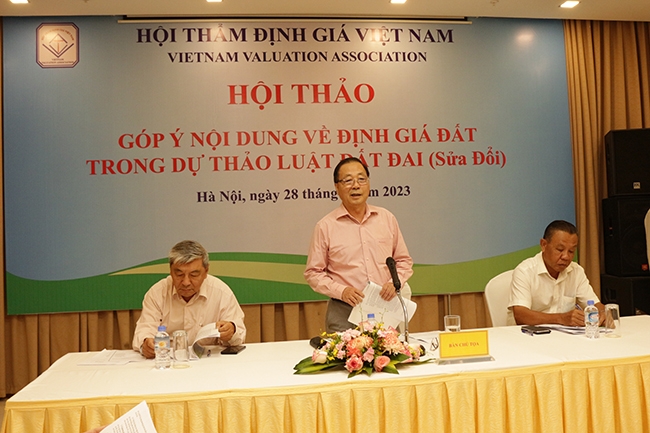 Chủ tịch Hội Thẩm định giá Việt Nam: Nên loại bỏ phương pháp hệ số điều chỉnh giá đất