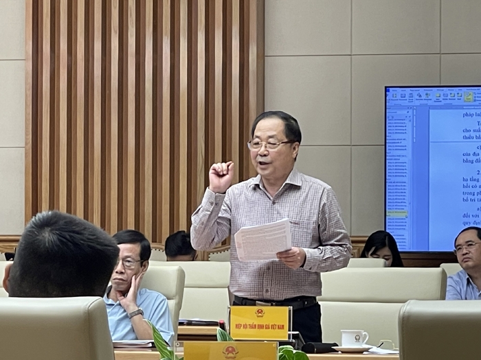 Hội Thẩm định giá Việt Nam góp ý dự thảo Nghị định quy định về giá đất tại Hội nghị Chính phủ