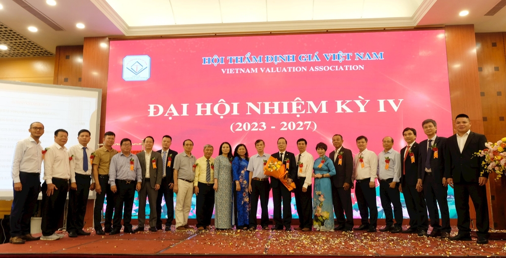 Kết quả bầu cử các chức danh lãnh đạo Hội Thẩm định giá Việt Nam nhiệm kỳ IV (2023-2027)