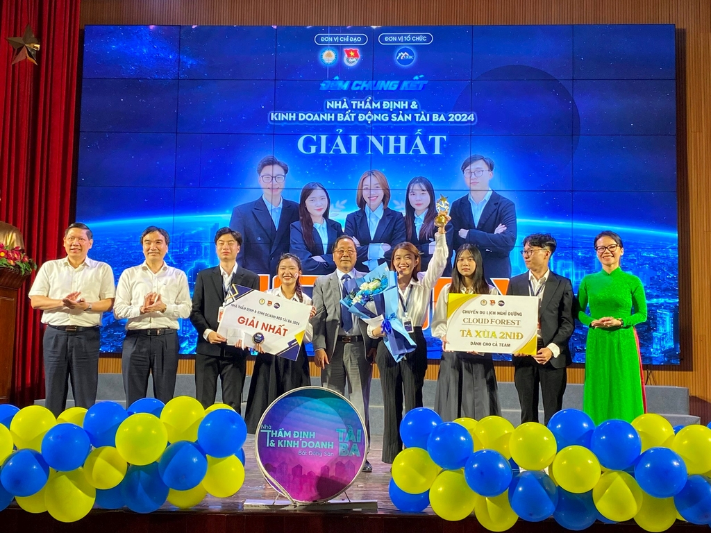 Đội Victory giành quán quân cuộc thi “Nhà Thẩm định và Kinh doanh bất động sản tài ba 2024”