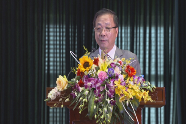 Thay mặt Ban Chấp hành Hội nhiệm kỳ III, Ông Nguyễn Tiến Thỏa phát biểu tri ân đối với Đ/c Nguyễn Ngọc Tuấn và BCH Hội nhiệm kỳ II