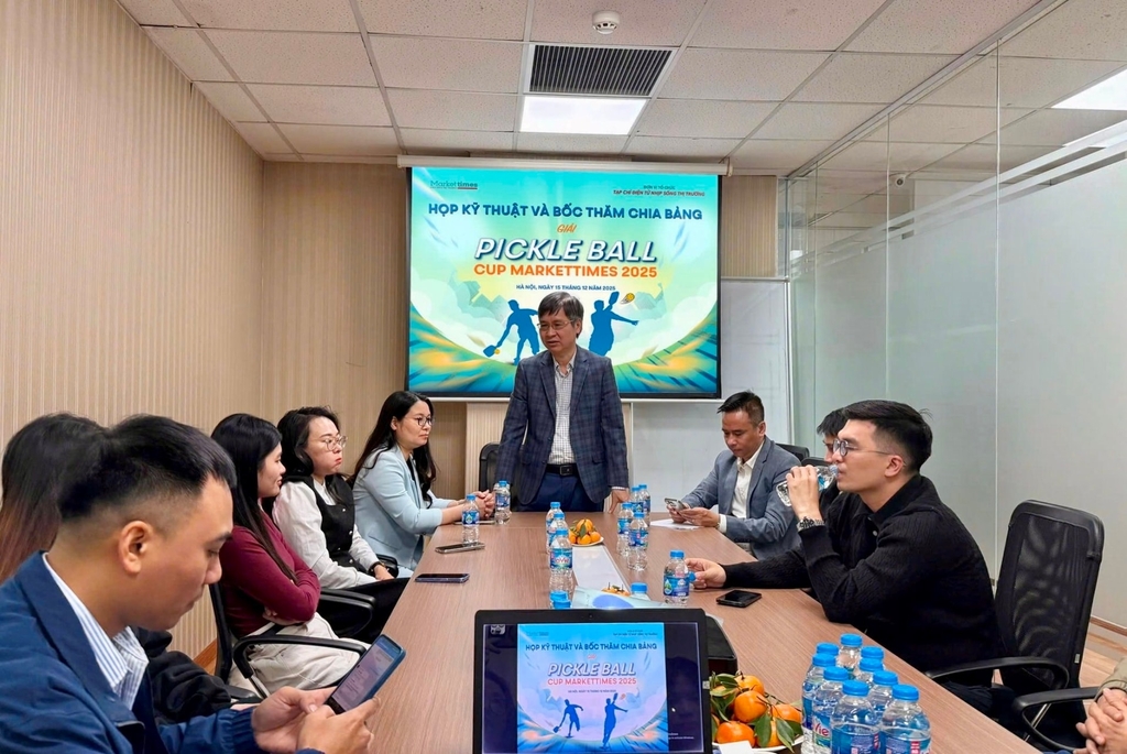 Chính thức bốc thăm chia bảng Giải Pickleball Cup Markettimes 2025: Hứa hẹn nhiều trận đấu gay cấn, hấp dẫn