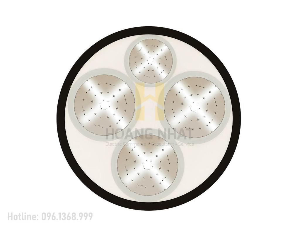 Cáp nhôm (3+1) lõi bọc cách điện Al/XLPE/PVC 3x150+1x70 (0.6/1kV)