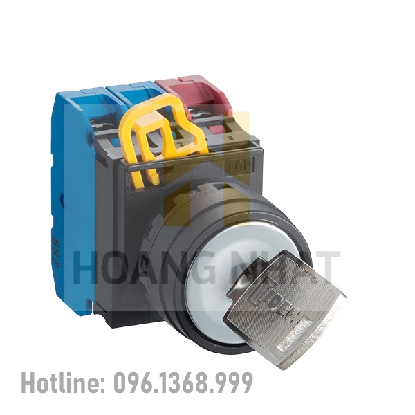 Công tắc xoay 3 vị trí có khóa YW1K-32CE11